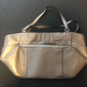 Silver Coach purse